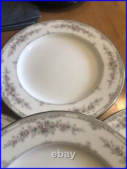 Noritake Shenandoah Bone China Dinner Plates Set Of Eight Free Shipping