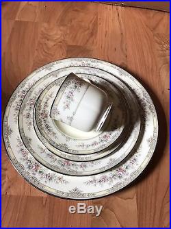 Noritake Shenandoah China 10 Settings Plus Creamer Sugar Platter Oval Bowl 54pcs