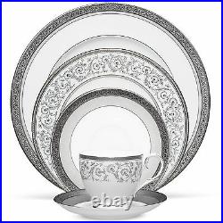 Noritake Summit Platinum China 60Pc Set, Service for 12