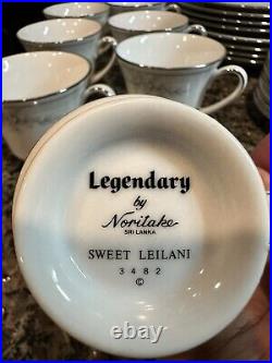 Noritake Sweet Leilani #3482 China Set 44 pieces