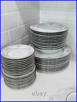 Noritake Sweet Leilani #3482 China Set 54 pieces Plates, Bowls, Saucers, Cups