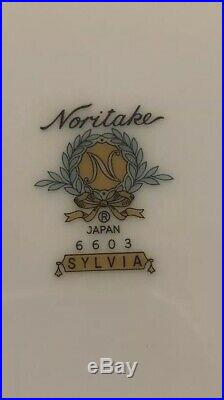 Noritake Sylvia 6603 Service for 12 + Extras Beautiful Set Of China/Dinnerware