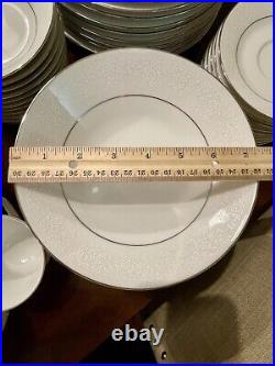 Noritake Tahoe China Service for 10 60 Pieces With 2 Sizes of HTF BOWLS