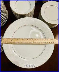 Noritake Tahoe China Service for 10 60 Pieces With 2 Sizes of HTF BOWLS