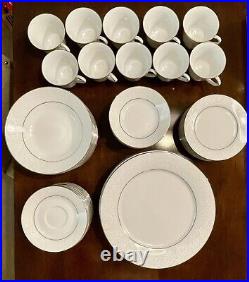 Noritake Tahoe China Service for 10 60 Pieces With 2 Sizes of HTF BOWLS