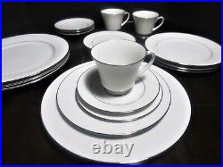 Noritake Tahoe China Set Service for 4 Excellent Cond