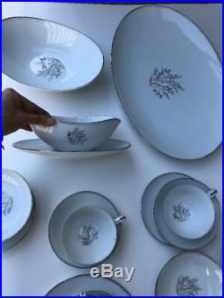 Noritake Taryn Vintage Pattern Set Sugar Creamer Platter 37 Items fine china