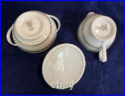 Noritake Thurston 6871 dinnerware service for 8, with six serving pieces