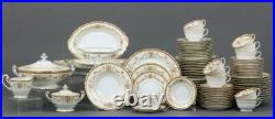 Noritake Valdina Fine China Set, 12 Place Setting, Excellent, 87 Pc, Circa 1933