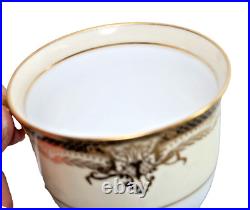 Noritake Valiere #95632 China Demitasse Sets 7 Cups 12 Saucers Vintage T1803