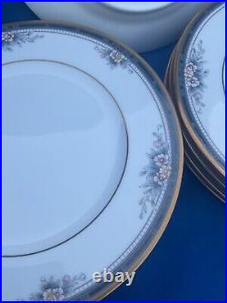 Noritake Vintage Ontario 3763 Japan DESSERT / BREAD PLATE Set Of 9