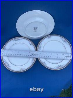 Noritake Vintage Ontario 3763 Japan DESSERT / BREAD PLATE Set Of 9