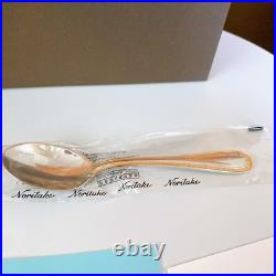 Noritake Yoshino Cup & Saucer 220cc Gray Bone China Coffee Tea SAKURA spoon set