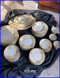 Noritake china set vintage japanese