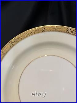 Noritake goldkin china Set 11 Salad Plates 7 3/4 In
