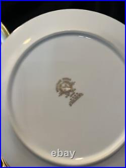 Noritake goldkin china Set 11 Salad Plates 7 3/4 In