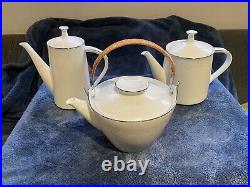 Noritake reina 6450q rare china teapot set. Details in description taking offers