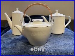 Noritake reina 6450q rare china teapot set. Details in description taking offers