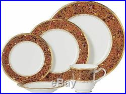 OPEN BOX Noritake Xavier Gold 5-Piece Place Setting Made in Japan Bone China Set