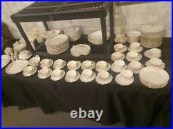 Or Pick NORITAKE CHINA AZALEA 150 PIECE PLACE SETTING Ect. GOLD TRIMMED