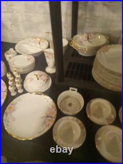 Or Pick NORITAKE CHINA AZALEA 150 PIECE PLACE SETTING Ect. GOLD TRIMMED