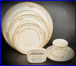 PERFECT Noritake Bone China 9737 Barrymore 4 Place Settings 20 Piece Set