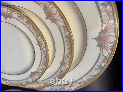 PERFECT Noritake Bone China 9737 Barrymore 4 Place Settings 20 Piece Set