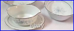 Porcelain 16 platter serving set gravy oval Dish CAROLYN 2693 Noritake 6 pieces