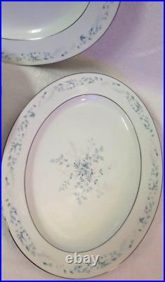 Porcelain 16 platter serving set gravy oval Dish CAROLYN 2693 Noritake 6 pieces