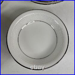 QTY (18) Noritake Ivory China Sorrento 7565 Dinner Plates, Saucers Bowls FLORAL