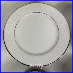 QTY (18) Noritake Ivory China Sorrento 7565 Dinner Plates, Saucers Bowls FLORAL
