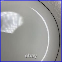 QTY (18) Noritake Ivory China Sorrento 7565 Dinner Plates, Saucers Bowls FLORAL