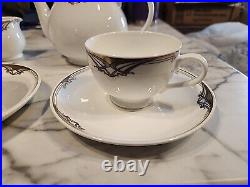 RARE Hotel OKURA Bone China Noritake Tea Set 9 Pcs EUC