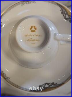 RARE Hotel OKURA Bone China Noritake Tea Set 9 Pcs EUC