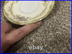 RARE Noritake Japan Dinner Set Hand Painted Floral Golden Trim 28 Piece Gift