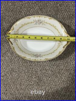 RARE Noritake Japan Dinner Set Hand Painted Floral Golden Trim 28 Piece Gift