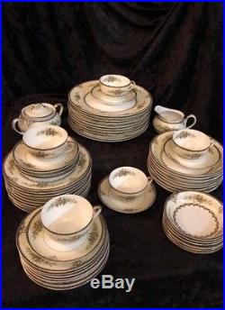 RARE Noritake Morimura Castella China Set 56 Pieces Total