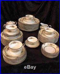 RARE Noritake Morimura Castella China Set 56 Pieces Total