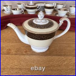 RARE! Tea Set Vintage Noritake Goldlea, 6 Tea Cups & Dessert Plates 4793