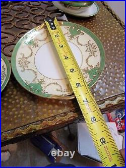 RARE Vintage Noritake Pattern N2126, Red M in Wreath Japan circa 1915