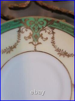 RARE Vintage Noritake Pattern N2126, Red M in Wreath Japan circa 1915