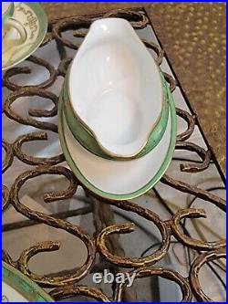 RARE Vintage Noritake Pattern N2126, Red M in Wreath Japan circa 1915