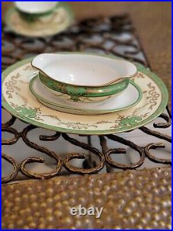 RARE Vintage Noritake Pattern N2126, Red M in Wreath Japan circa 1915