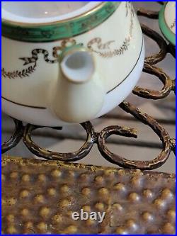 RARE Vintage Noritake Pattern N2126, Red M in Wreath Japan circa 1915
