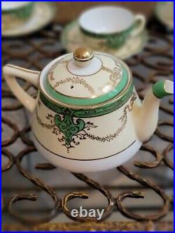 RARE Vintage Noritake Pattern N2126, Red M in Wreath Japan circa 1915