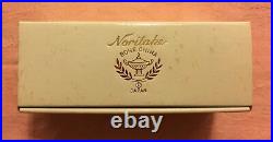 RETIRED Noritake Barrymore China Napkin Rings Set of 4 NEW in the Box