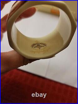 RETIRED Noritake Barrymore China Napkin Rings Set of 8 NEW in the Box
