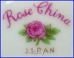 ROSE (Noritake) china FLORAL SPRAYS ro6 pattern 100+ piece SET SERVICE for 12