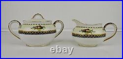 Rare Antique 1921 Noritake Capistrano Pattern 40 Pc. China Dinnerware Set