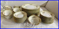 Rare Vintage Noritake 40 Piece Set Vertry 602 c. 1933 MINT CONDITION